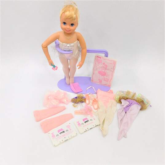 Vintage 1989 Tyco Dancing My Pretty Ballerina  Doll image number 1