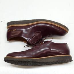 Common Projects Burgundy Derby Shoes Size 10 alternative image