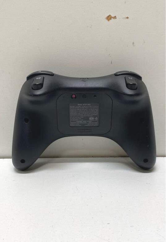 Nintendo Wii U Wireless Pro Controller- Black image number 2