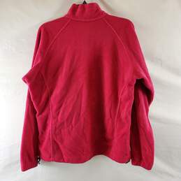 Columbia Women's Pink Zip-Up Sweater SZ L alternative image