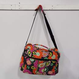 Vera Bradley Pink Multicolor Floral Weekender Bag with Shoulder Strap alternative image