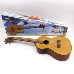 Mitchell Brand MU50SE Model Acoustic Electric Concert Ukulele w/ Original Box