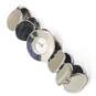 NIB Lorus Circluar Silver Tone W/ Crystal Dial Bracelet Watch image number 5