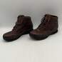 L.L. Bean Mens Brown Leather Lace Up Round Toe Ankle Hiking Boots Size 11 image number 3