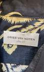 Dries Van Noten Women's Printed Button Up Blouse- Sz 34 image number 3