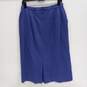 Pendleton Purple Wool Pencil Skirt Women's Size 14 image number 2