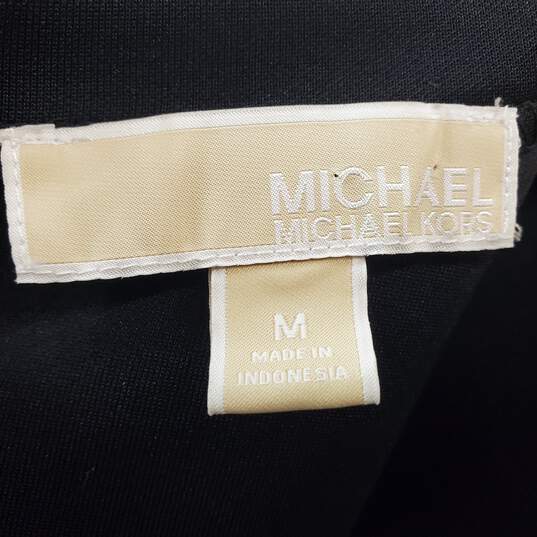 Michael Kors Black Mod Bodycon Midi Dress Women's M image number 4