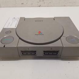 Sony Playstation SCPH-1001 console - gray >>FOR PARTS OR REPAIR<<