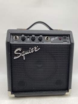 Fender Squier SP-10 Black 22-Watts PR367 Guitar Combo Amplifier E-0547013-B