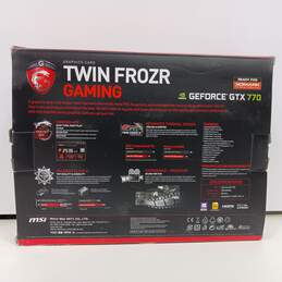 Gaming Series Twin Frozr GeForce GTX 770 Graphics Card NIB alternative image