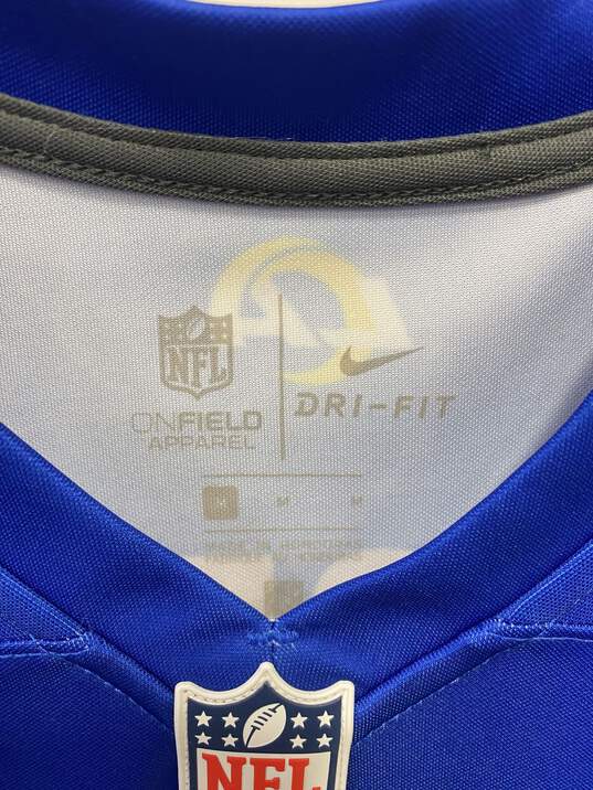 Nike NFL Blue Jared Goff LA Rams Football Jersey M image number 3