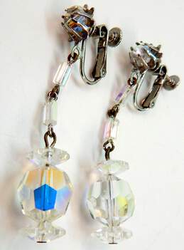 Vintage Icy Aurora Borealis Necklaces & Dangle Earrings 109.9g alternative image