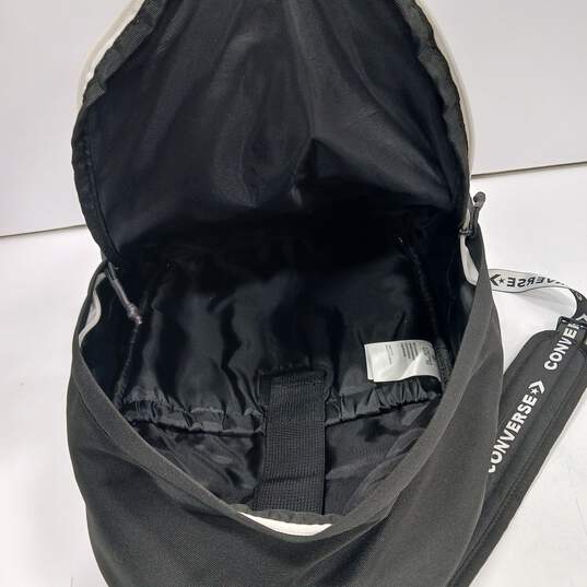 Converse Black And White Backpack image number 4