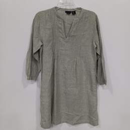 Women's Gray Elie Tahari Shirt Size Small