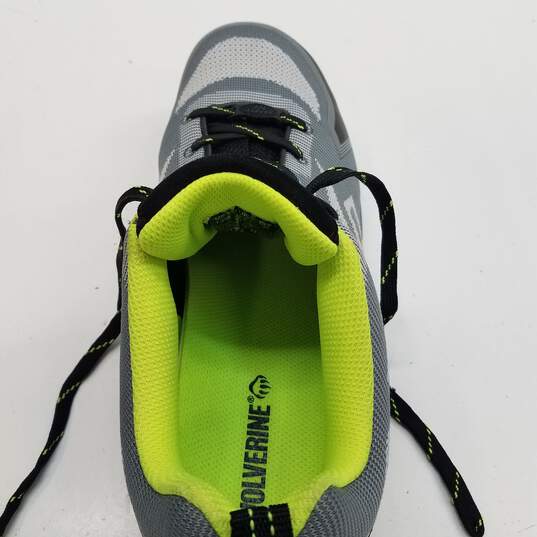 Wolverine Jetstream II Slip Resistant Composite Toe Grey Athletic Shoes Men's Size 13 image number 8