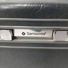Vintage Samsonite Gray Hard Plastic Luggage alternative image