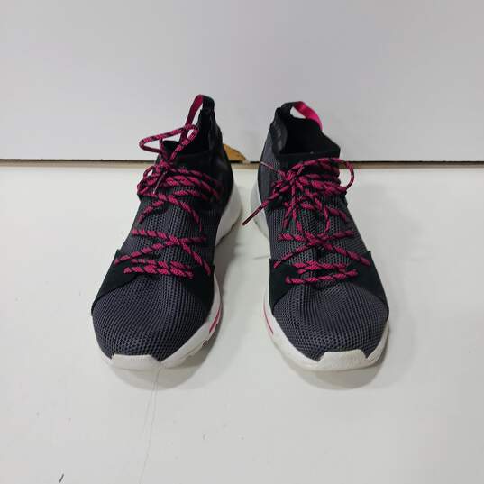 Adidas Women's Black & Pink Sneakers Size 10 image number 1