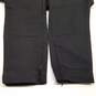 Womens Black Regular Fit Dark Wash Pockets Ankle Zip Skinny Jeans Size 24 image number 5