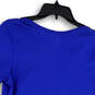 Womens Blue Chicago Cubs Champs V-Neck Pullover T-Shirt Size Large image number 4