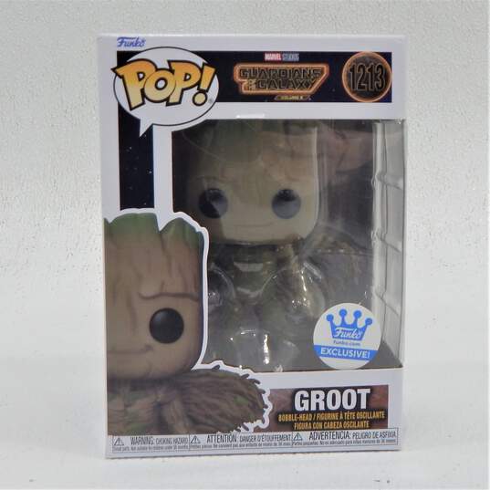 2 Funko POP! Guardians of the Galaxy Groot  #1203 and #1212 image number 8