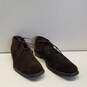 Calvin Klein Brown Suede Lace Up Ankle Boots Men's Size 10.5M image number 3