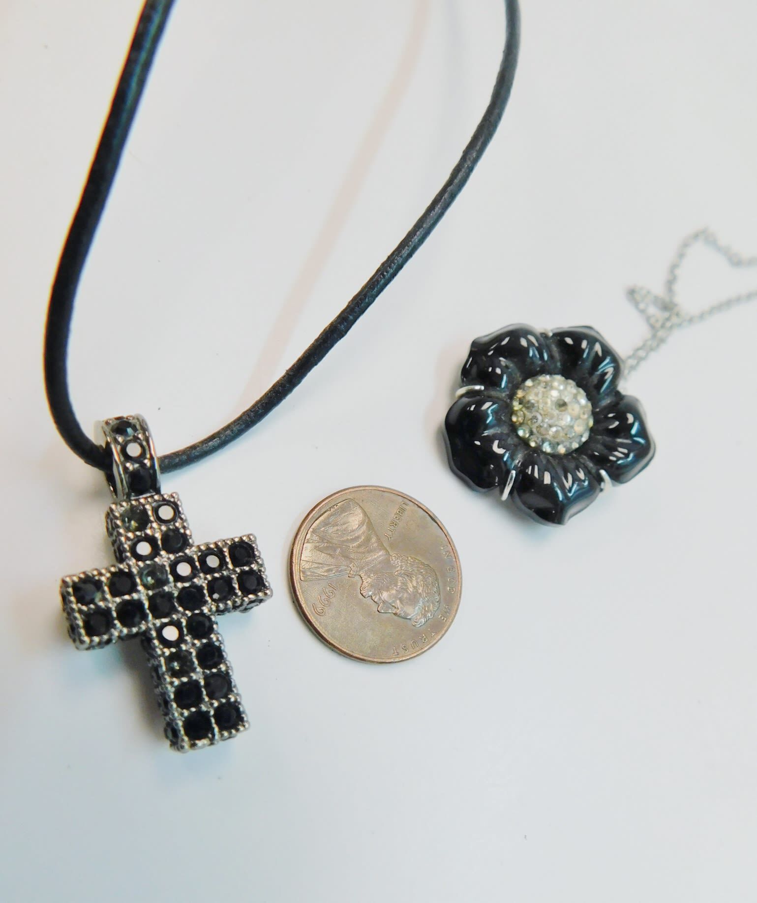 Cremation Jewelry - Cross Hologram Pendant with Infused Cremation Ash