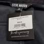 Steve Madden McClain Long Sleeve Black Faux Leather Midi Shirtdress Size 0 image number 3