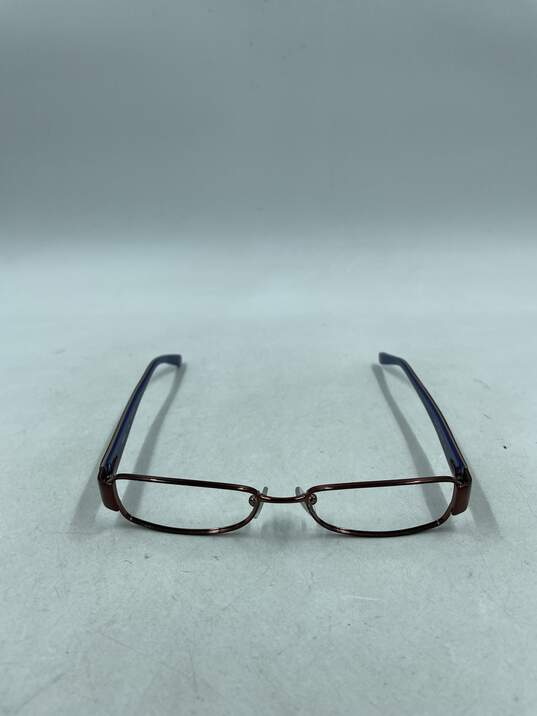 DKNY Bronze Rectangle Eyeglasses image number 2
