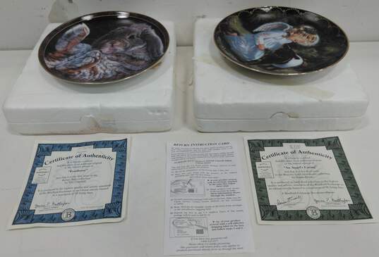 Pair Of Franklin Mint Collectors Plates image number 9