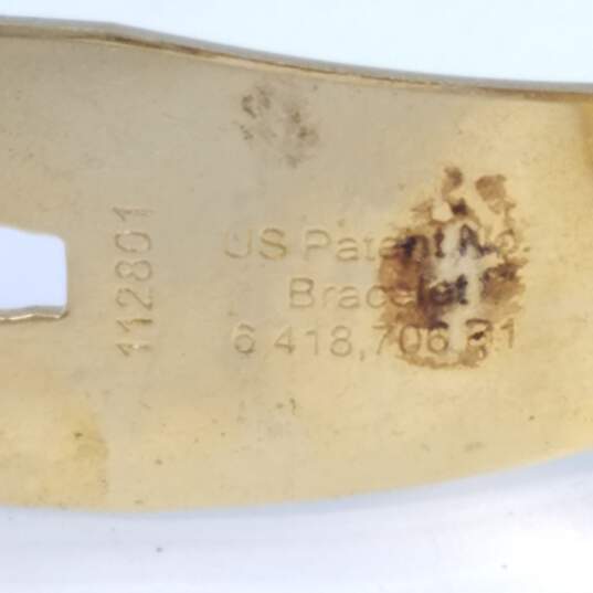 Michael Kors 42mm Gold Tone Case MOP Dial Chronograph Quartz Watch image number 5