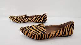 Steve Madden Women's Tiger Stripe Calf Hair Flats Size 7M