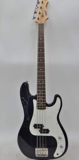 America Sejung Corp. Brand S101 Standard Model Black Electric Bass Guitar w/ Soft Gig Bag