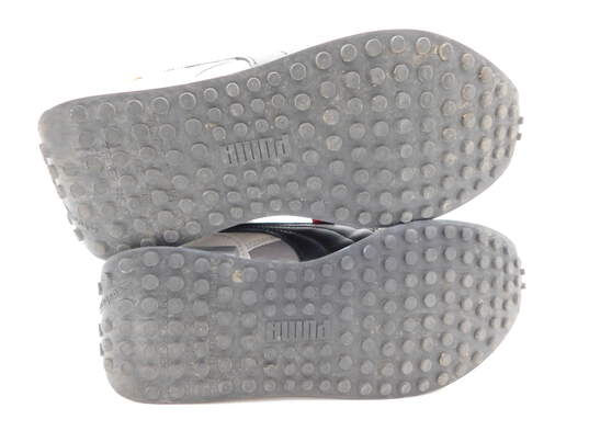 Puma Gray/White/Black Mario Bros NES Shoes Size 4.5 image number 4