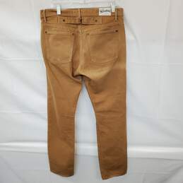 Mn Stronghold 5 Pocket Brown Denim Jeans Pants Sz 33 US alternative image