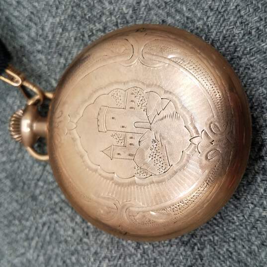 Antique Waltham GP Wind-Up Pocket Watch With Antique Masonic Shriners Pendant image number 7