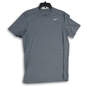 Mens Gray Dri-Fit Crew Neck Short Sleeve Fitted Activewear T-Shirt Size L image number 1