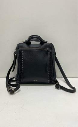 The Sak Loyola Mini Leather Backpack Black