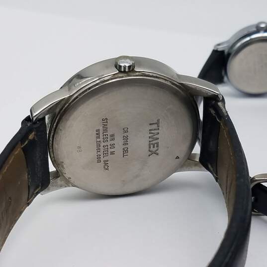 Men's Timex His and Hers Stainless Steel Watch image number 5