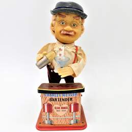 Vintage Charley Weaver Bartender Battery Operated Toy