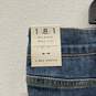 NWT Mens 181 Blue Denim Relaxed Fit Two Way Stretch Straight Jeans Size 44 image number 4