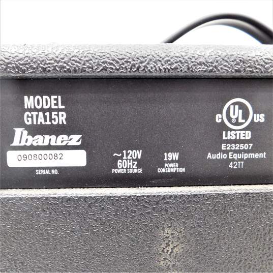 Ibanez Brand GTA15R Model Electric Guitar Amplifier w/ Power Cable image number 5