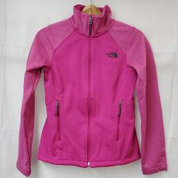 The North Face Windwall Pink Zip Jacket Women's XS