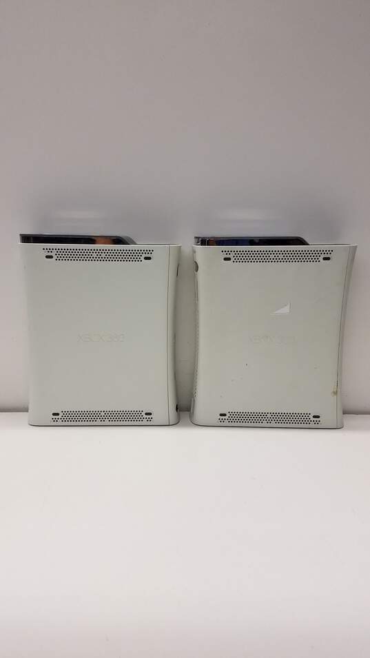 Microsoft Xbox 360 Console For Parts or Repair Lot of 2 image number 2