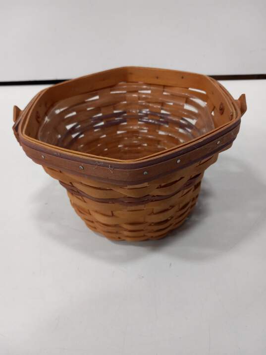 Octagon Longaberger basket image number 1