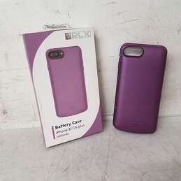 RLX Battery Case iPhone 8/7/6 Plus 5000mAh - in original box - untested