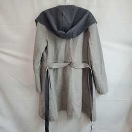 Soia & Kyo Wool Blend Open Drape Front Jacket Size L alternative image