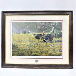 National Wild Turkey Federation Golden Opportunity Signed Numbered Art Print