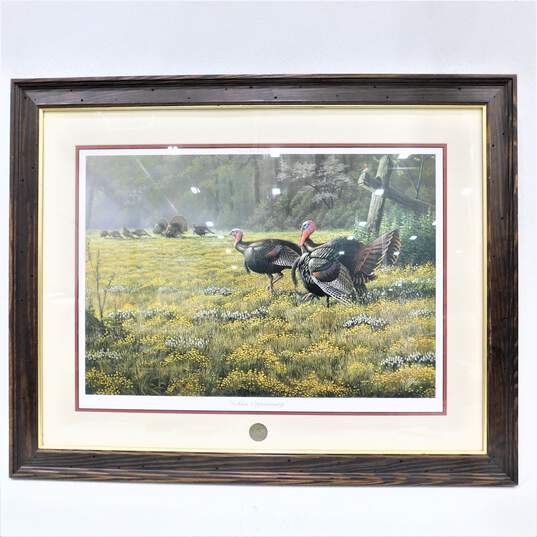 National Wild Turkey Federation Golden Opportunity Signed Numbered Art Print image number 1