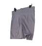 NWT Womens Gray Elastic Waist Softball  Athletic Coach Shorts Size XL image number 2