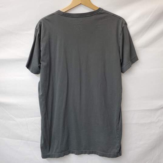 Diesel "Only The Brave" Logo Short Sleeve T-Shirt in Muted Green Size XXL image number 2